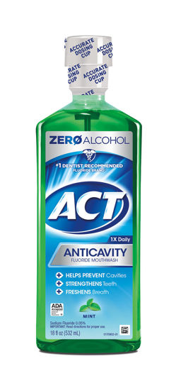 Picture of ACT Restoring Anti-Cavity Fluoride Mouthwash Cool Mint