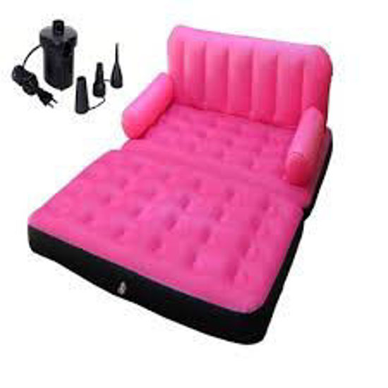 Picture of 5 in 1 Inflatable Double Air Sofa Bed