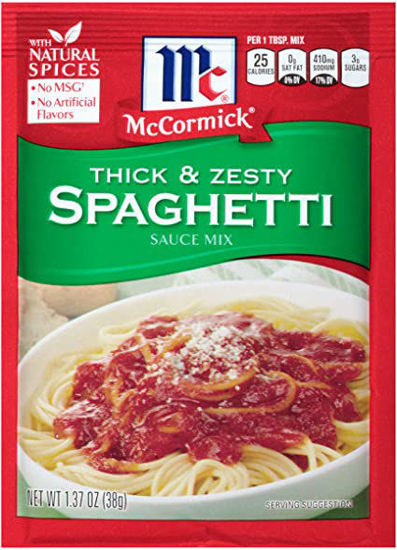صورة McCormick Thick And Zesty Spaghetti